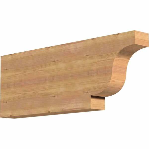 Ekena Millwork Newport Smooth Rafter Tail, Western Red Cedar, 3 1/2"W x 12"H x 32"L RFT04X12X32NEW00SWR - main